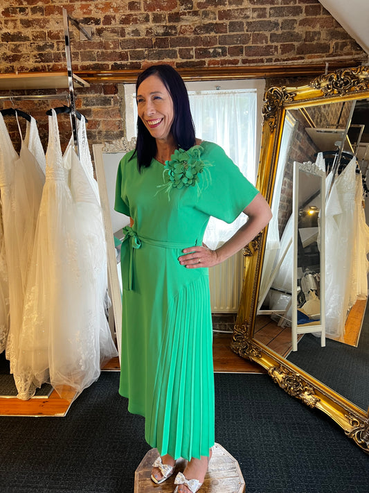 Jade Asymmetric Dress