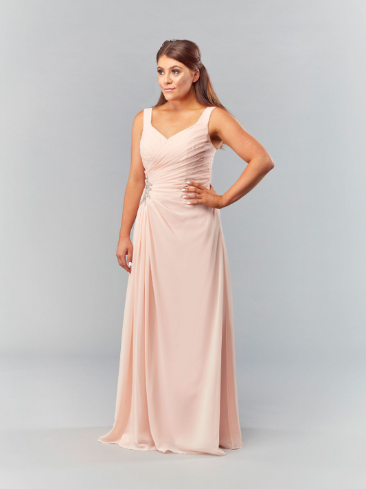 Molly Bridesmaid Dress - Blush