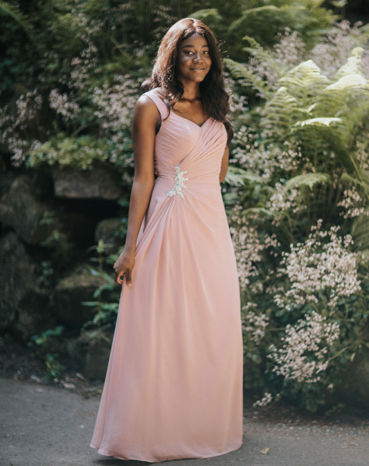 Molly Bridesmaid Dress - Rose