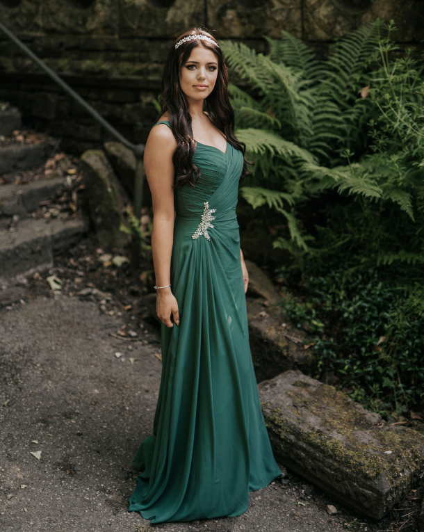 Molly Bridesmaid Dress - Emerald