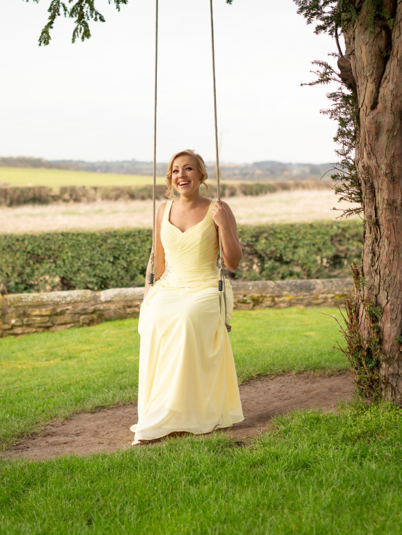 Molly Bridesmaid Dress - Lemon