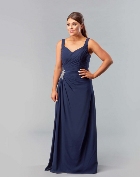 Molly Bridesmaid Dress - Navy