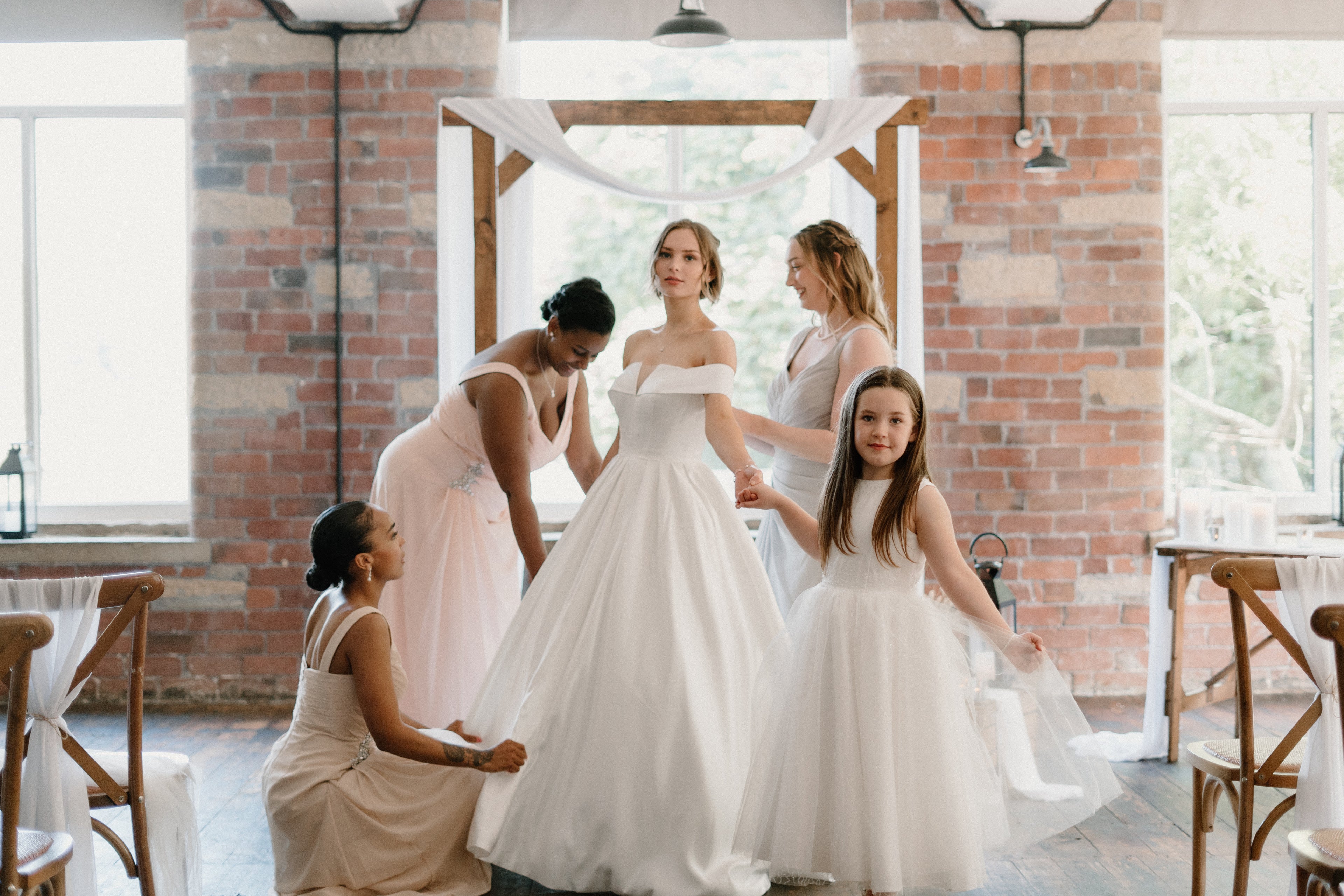 bridesmaid dresses kent Classic blue bridesmaid dresses with a pop of color, the perfect combination for any bridal party